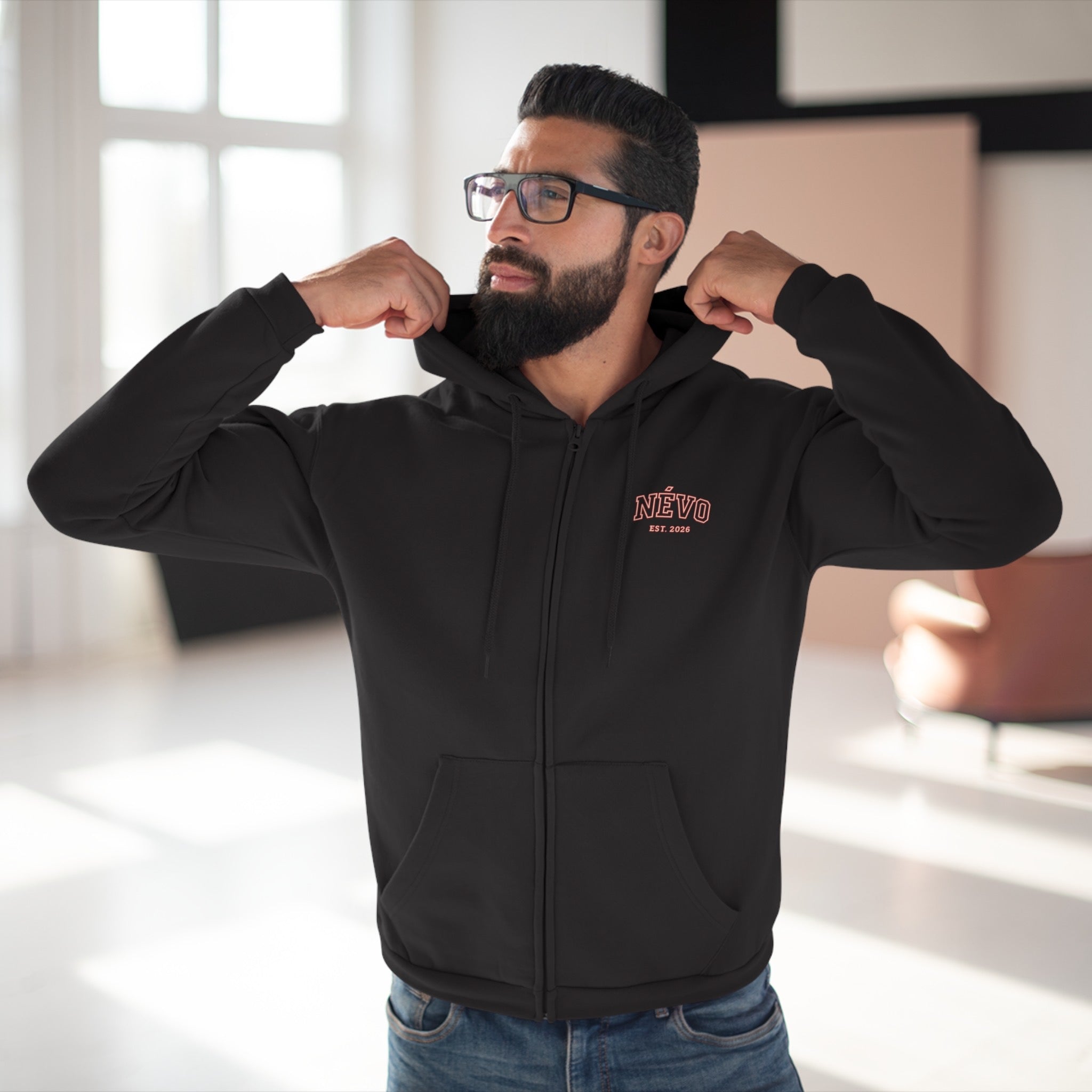 Névo Zip Hoodie